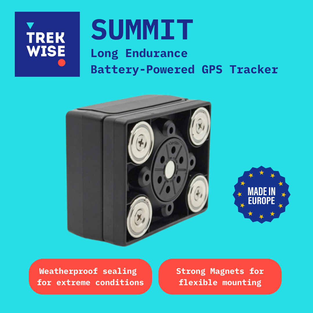 Trekwise Summit - Long Endurance Battery-Powered GPS Tracker