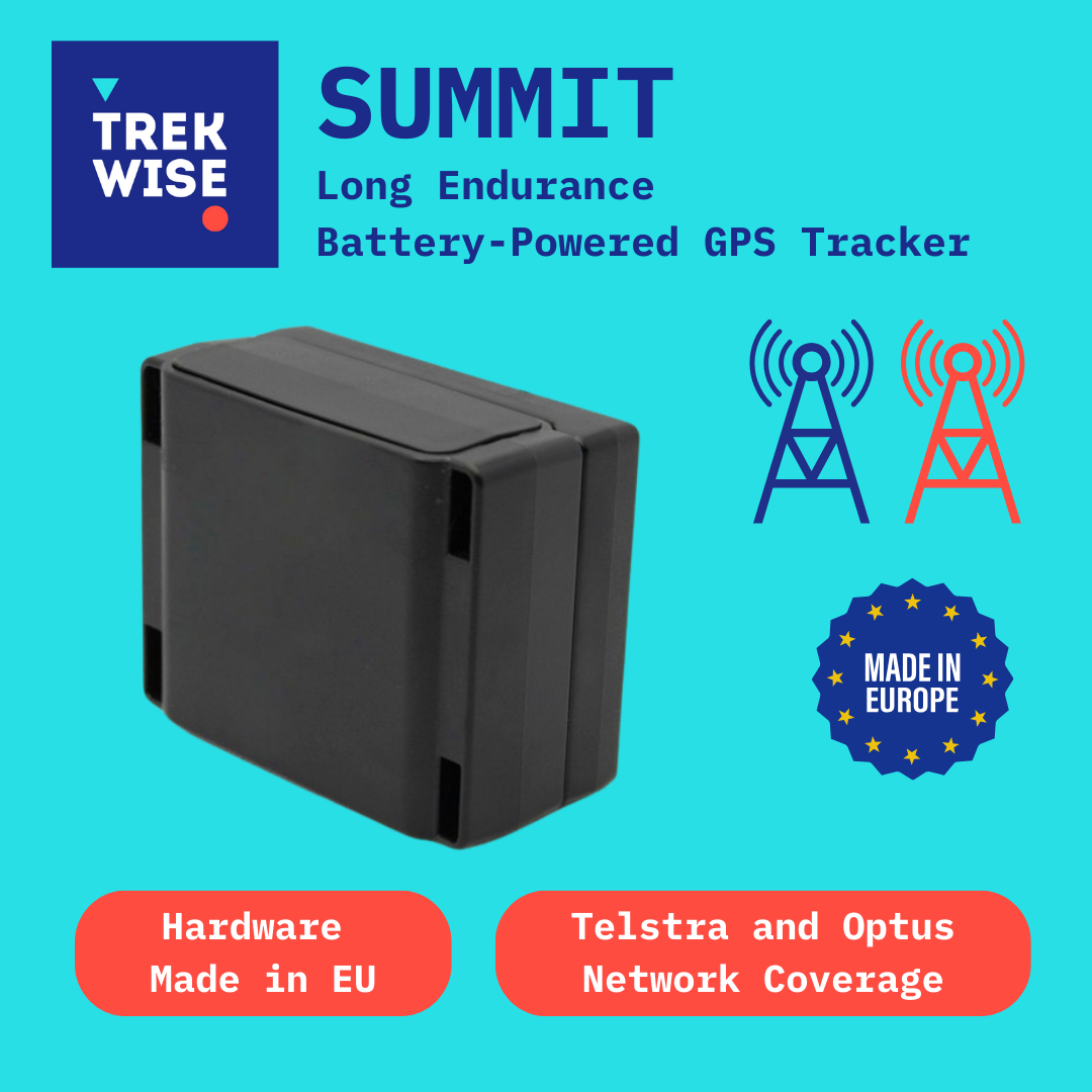 Trekwise Summit - Long Endurance Battery-Powered GPS Tracker